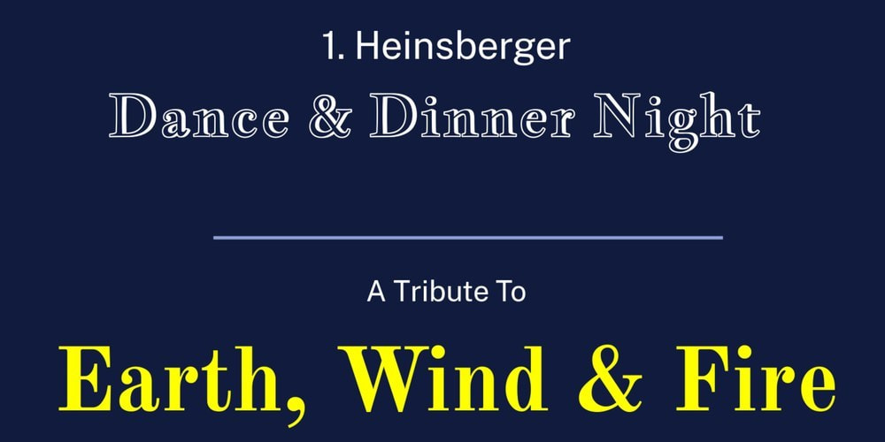 Tickets DANCE & DINNER - A Tribute to EARTH, WIND & FIRE, performed by 3Elements, Dinner by Ophover Mühle in Heinsberg
